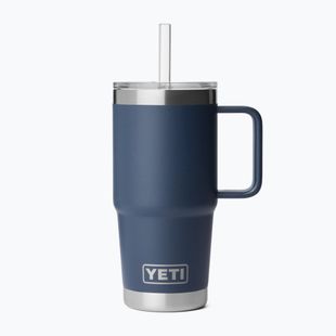 Термо чаша YETI Rambler Straw 739 ml navy