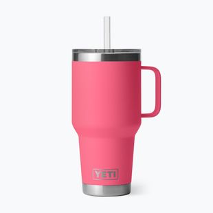 Термо чаша YETI Rambler Straw 1000 ml tropical pink
