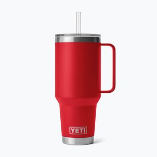 Термо чаша YETI Rambler Straw 1200 ml rescue red