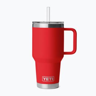 Термо чаша YETI Rambler Straw 1000 ml rescue red