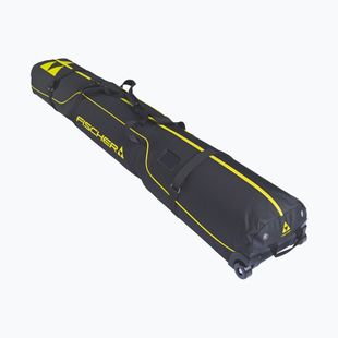 Калъф за ски Fischer Skicase Alpine Race 2 Pair-195 black/yellow