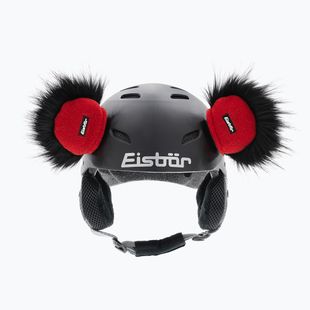 Уши за каска Eisbar Teddy Ears black/red