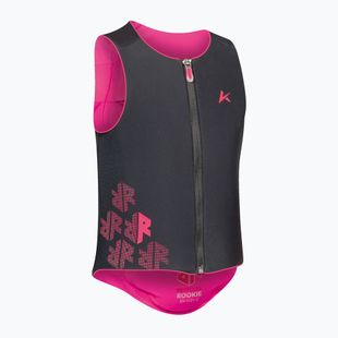 Детска предпазна жилетка Komperdell Ballistic Flex Fit Pro Jr black/pink