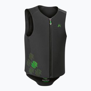 Детска предпазна жилетка Komperdell Ballistic Flex Fit Pro Jr black/lime