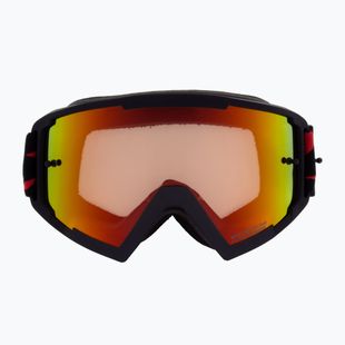 Велосипедна маска Red Bull SPECT Whip matt black/amber red mirror