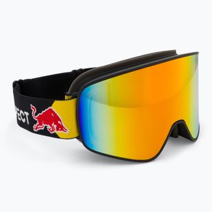 Скиорски очила Red Bull SPECT Rush black/red snow - orange with red mirror