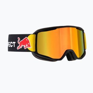 Скиорски очила Red Bull SPECT Neon black/orange with red mirror