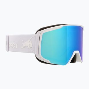 Маска Red Bull SPECT Jibb matt white/smoke with blue mirror