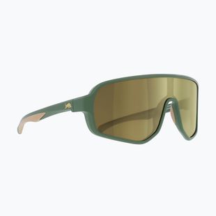 Слънчеви очила Red Bull SPECT Froth matt olive/ smoke with gold mirror