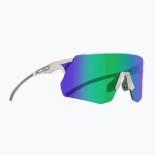 Слънчеви очила Red Bull SPECT Ruffy IB matt metallic light grey/green with green mirror
