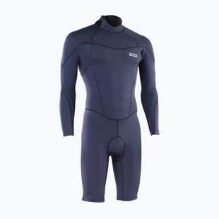 Мъжки неопреннов костюм за плуване ION Element 2/2 mm Shorty Back Zip blue nights