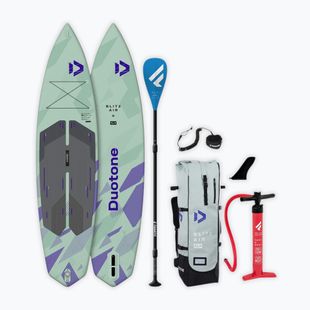 Комплект надуваем SUP борд DUOTONE iSUP Package Blitz Air SLS pale green