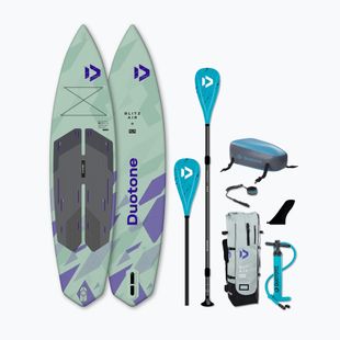 Комплект надуваем SUP борд Duotone iSUP Package Premium Blitz Air SLS pale green