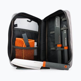 Комплект туристически ножове GSI Outdoors Santoku Knife 7 бр. grеy