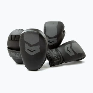 Боксов комплект Everlast Prospect 2 Shield + ръкавици черен/сив