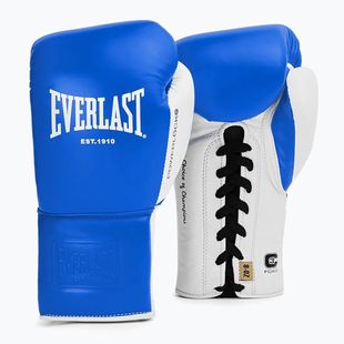 Боксьорски ръкавици Everlast Powerlock OG Pro Fight blue/white