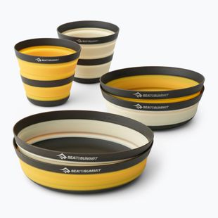 Комплект туристически съдове за хранене Sea to Summit Frontier UL Collapsible Dinnerware