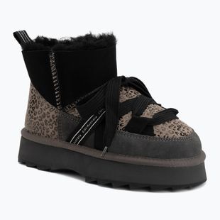 Дамски ботуши за сняг EMU Australia Blurred Micro Patchwork Leo charcoal