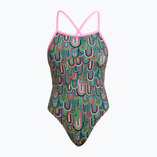 Дамски бански костюм от една част Funkita Tie Me Tight One Piece spring flight
