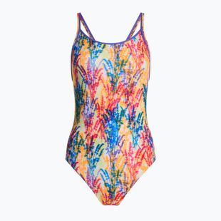 Дамски бански костюм от една част Funkita Diamond Back One Piece strike a posy