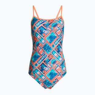 Дамски бански костюм от една част Funkita Single Strap One Piece tiki tango
