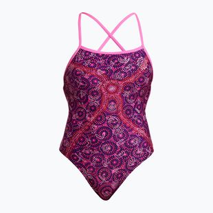Дамски бански костюм от една част Funkita Strapped In One Piece walk together