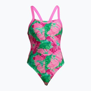 Дамски бански костюм от една част Funkita Brace Free One Piece tropical palm