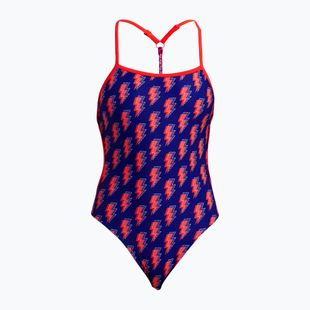 Дамски бански костюм от една част Funkita Twisted One Piece flash