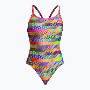 Дамски бански костюм от една част Funkita Diamond Back One Piece static stack