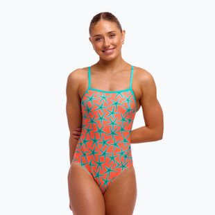 Дамски цял бански костюм Funkita Single Strap One Piece stars below