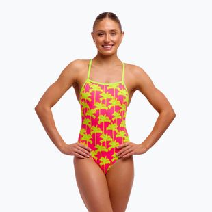Дамски цял бански костюм Funkita Tie Me Tight Sweet Coconuts