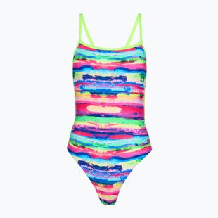 Цял бански костюм Funkita Single Strength One Piece paint patch