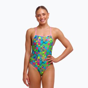 Дамски цял бански костюм Funkita Tie Me Tight One Piece lakes & saddles