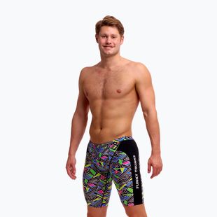 Мъжки плувни шорти тип клин Funky Trunks Training Jammers bits of peace