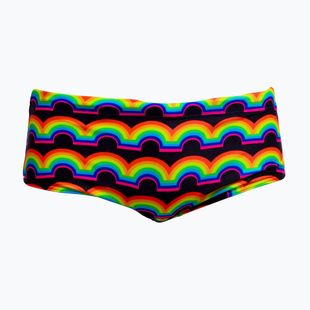 Детски боксерки за плуване Funky Trunks Sidewinder Trunks rainbowie