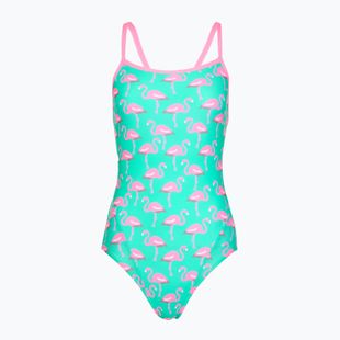 Дамски цял бански костюм Funkita Single Strap One Piece go flamingo!