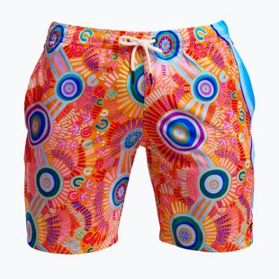 Мъжки бански шорти Funky Trunks Long Johnny Short kulin colour