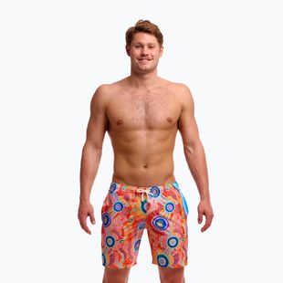 Мъжки бански шорти Funky Trunks Long Johnny Short kulin colour