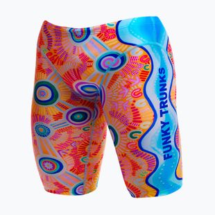 Мъжки плувни шорти тип клин Funky Trunks Fast Training Jammer kulin colour