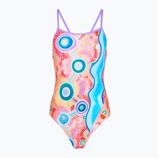 Дамски цял бански костюм Funkita Single Strap One Piece kulin colour