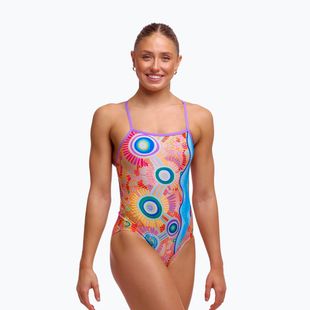 Дамски цял бански костюм Funkita Single Strap One Piece kulin colour