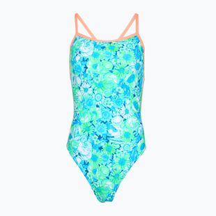 Дамски цял бански костюм Funkita Single Strength One Piece green green grss