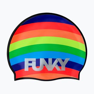 Плувна шапка Funky Silicone rainbowie