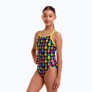 Детски цял бански костюм Funkita Diamond Back One pieces pine gap