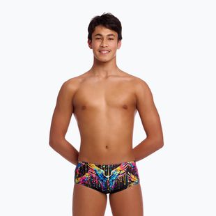 Детски плувни боксерки Funky Trunks Sidewinder Trunks killer cupid