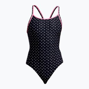 Дамски цял костюм за плуване Funkita Diamond Back One Piece be positive