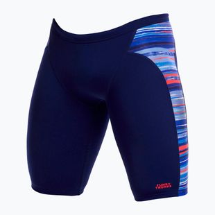 Мъжки шорти за плуване тип клин Funky Trunks Training Jammers lost lines