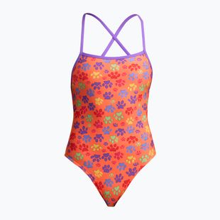 Дамски цял костюм за плуване Funkita Strapped In One Piece paw paw