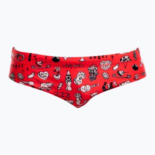 Мъжки слипове за плуване Funky Trunks Classic Brief scribbles