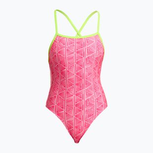Дамски цял костюм за плуване Funkita Tie Me Tight One Piece sweet stack